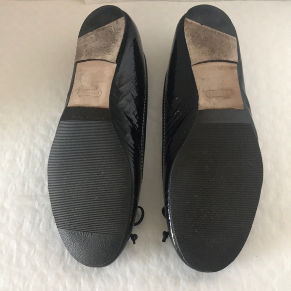 Coach (#Q163) Lonnie patent leather Ballet Flats - Picture 7 of 8